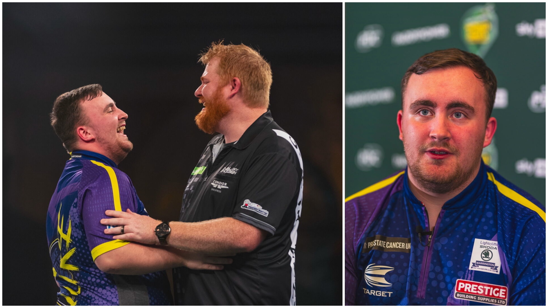 Warrington teenager Luke Littler makes history reaching last 16 in