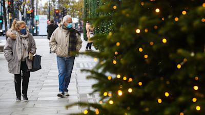 Santa loves everyone, even wankers rude christmas card £2.50 by dean morris cards What are the new restrictions for Christmas in Wales? | ITV News Wales