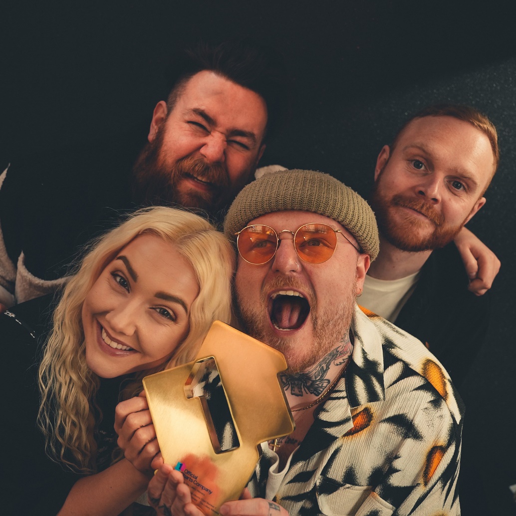 Leigh indie band The Lottery Winners top UK Album Chart ITV News Granada