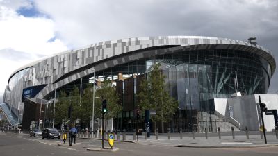 File photo dated 28-08-2020 of General view of the Tottenham Hotspur Stadium.
