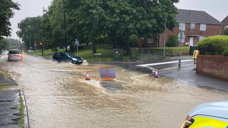 Emergency Services Called To Homes In Suffolk Due To Severe Flooding Itv News Anglia 