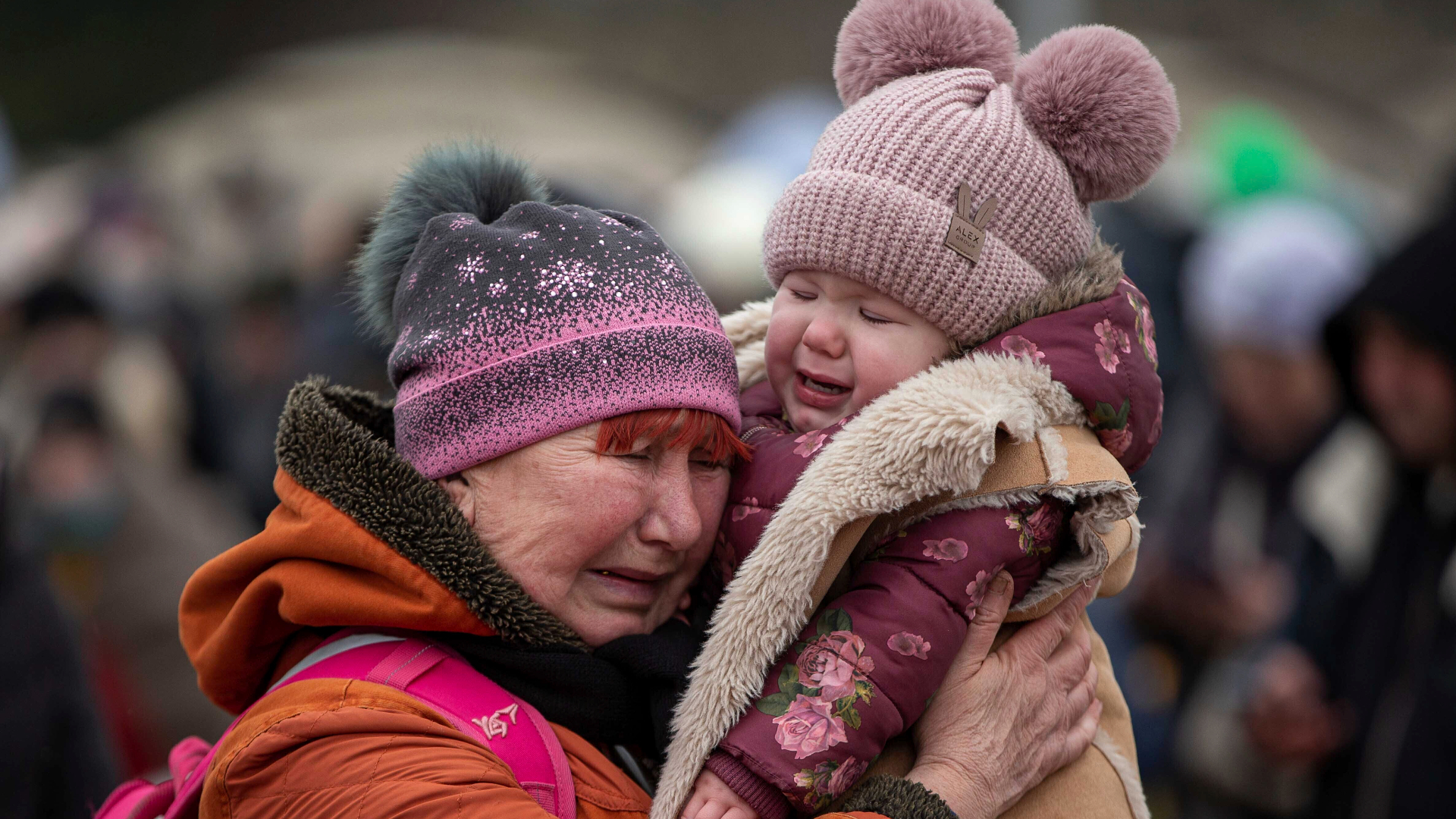 Ukrainian women and girls face increased risk of abuse and healthcare emergencies ITV News pic