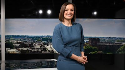 Amy Lea, new co-presenter of ITV Border's Lookaround programme.