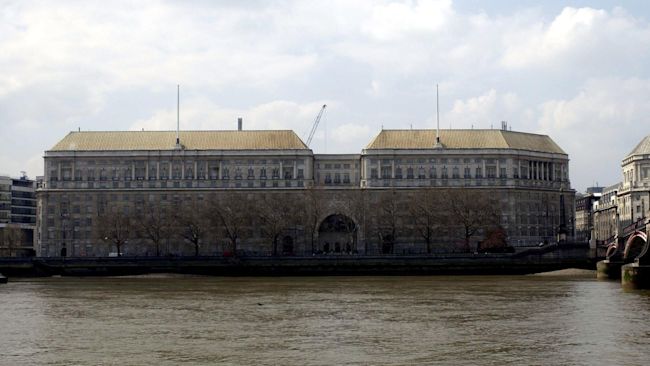 The MI5 building on London's Millbank. 29/06/04: The parliamentary Intelligence and Security Committee - which overseas the works of the intelligence services - has said in its annual report Tuesday June 29, 2004 that the focus on international terrorism is undermining the ability to deal with other security threats to the UK. The report revealed that the budget for the intelligence agencies had risen from 909 million in 2001-02 to more than 1.1 billion in the current year, with further increases in the pipeline.