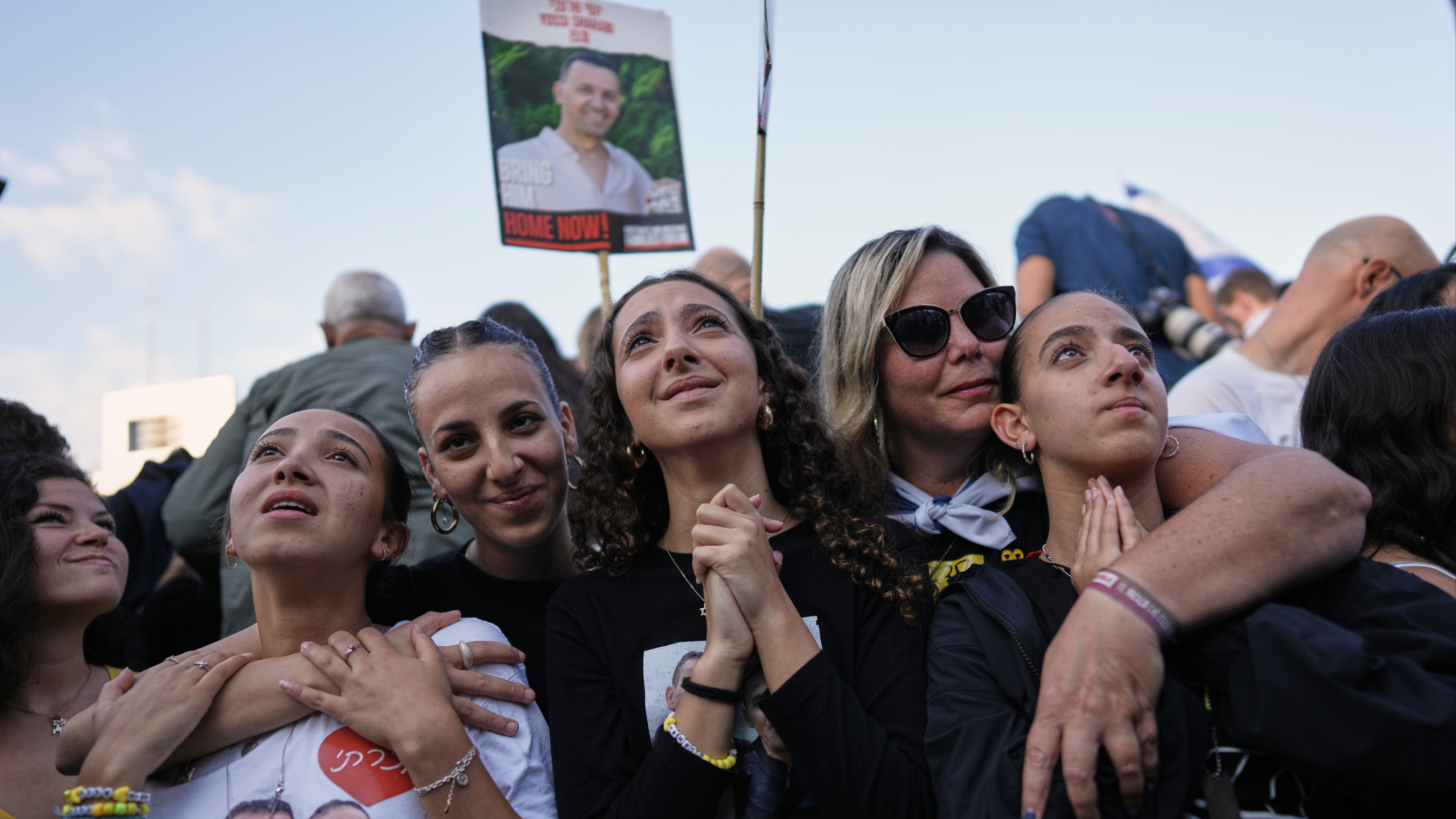 Gaza ceasefire: First seven hostages released by Hamas arrive in Israel