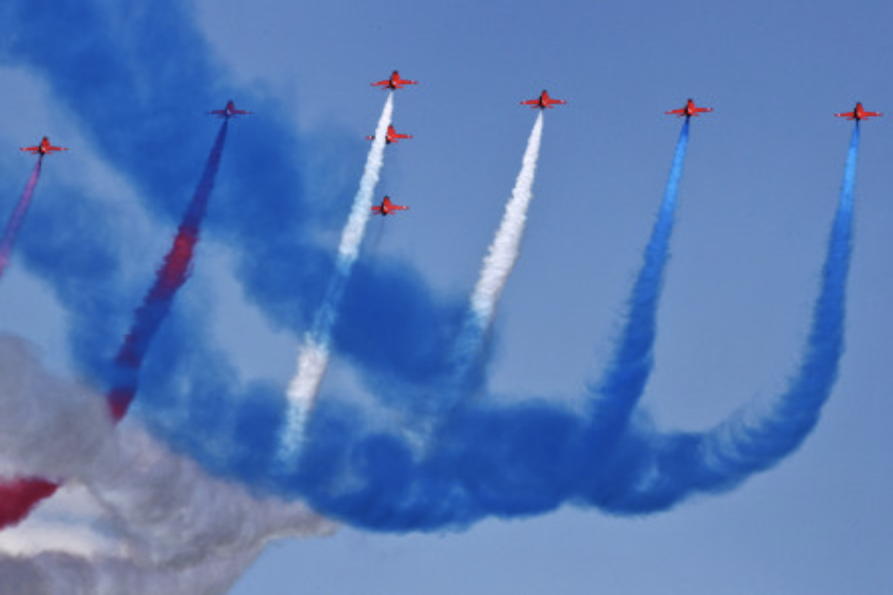 Red Arrows display confirmed for Teignmouth Airshow airshow in Devon