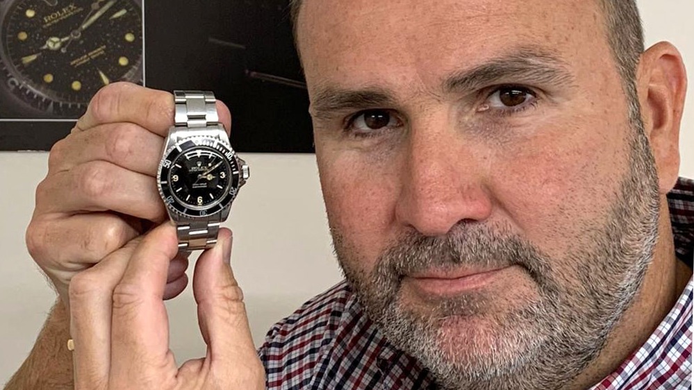 Rare Rolex watch once owned by a miner 