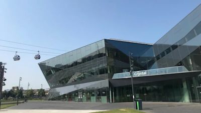 The Crystal building in east London
