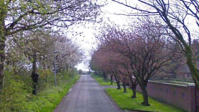 Cherry Lane in Wootton, North Lincolnshire