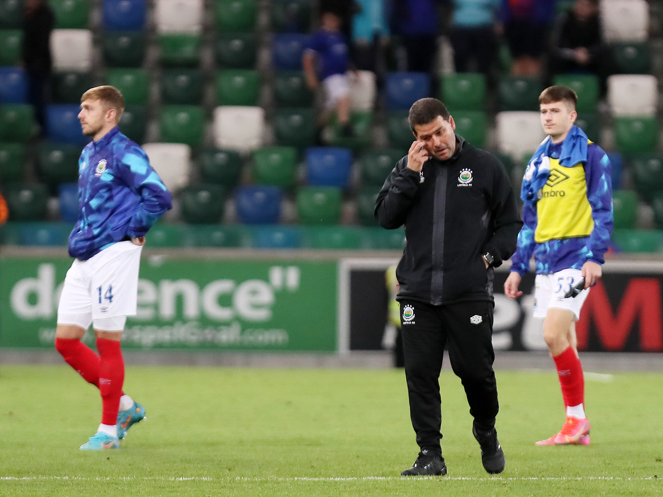 Healy Disappointed After Linfield Penalties Loss But Proud Of ...