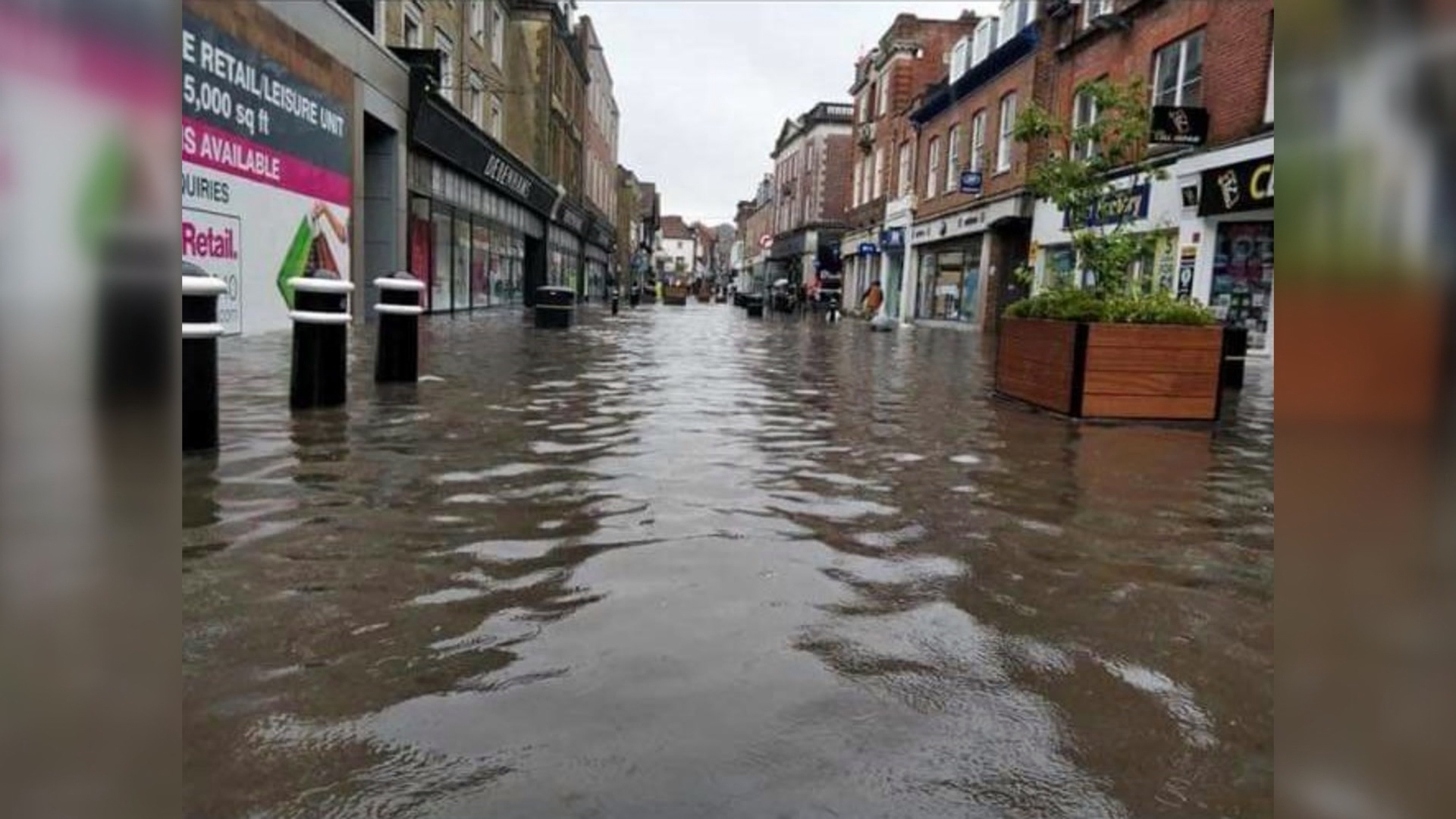 Winchester left in deep water as flash floods shake the city ITV News