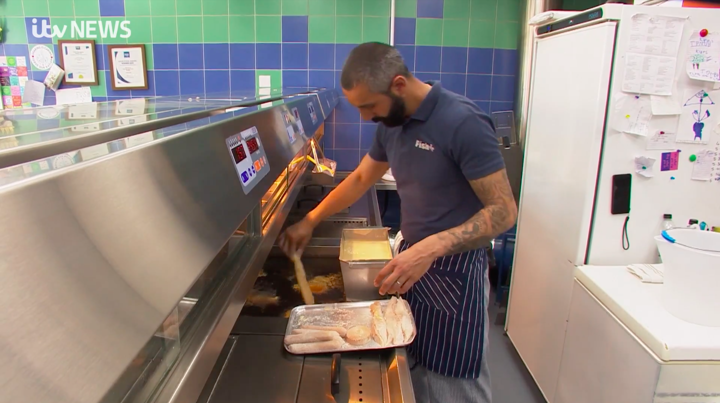 Meet the man in Rugby who is using his fish & chip shop to help