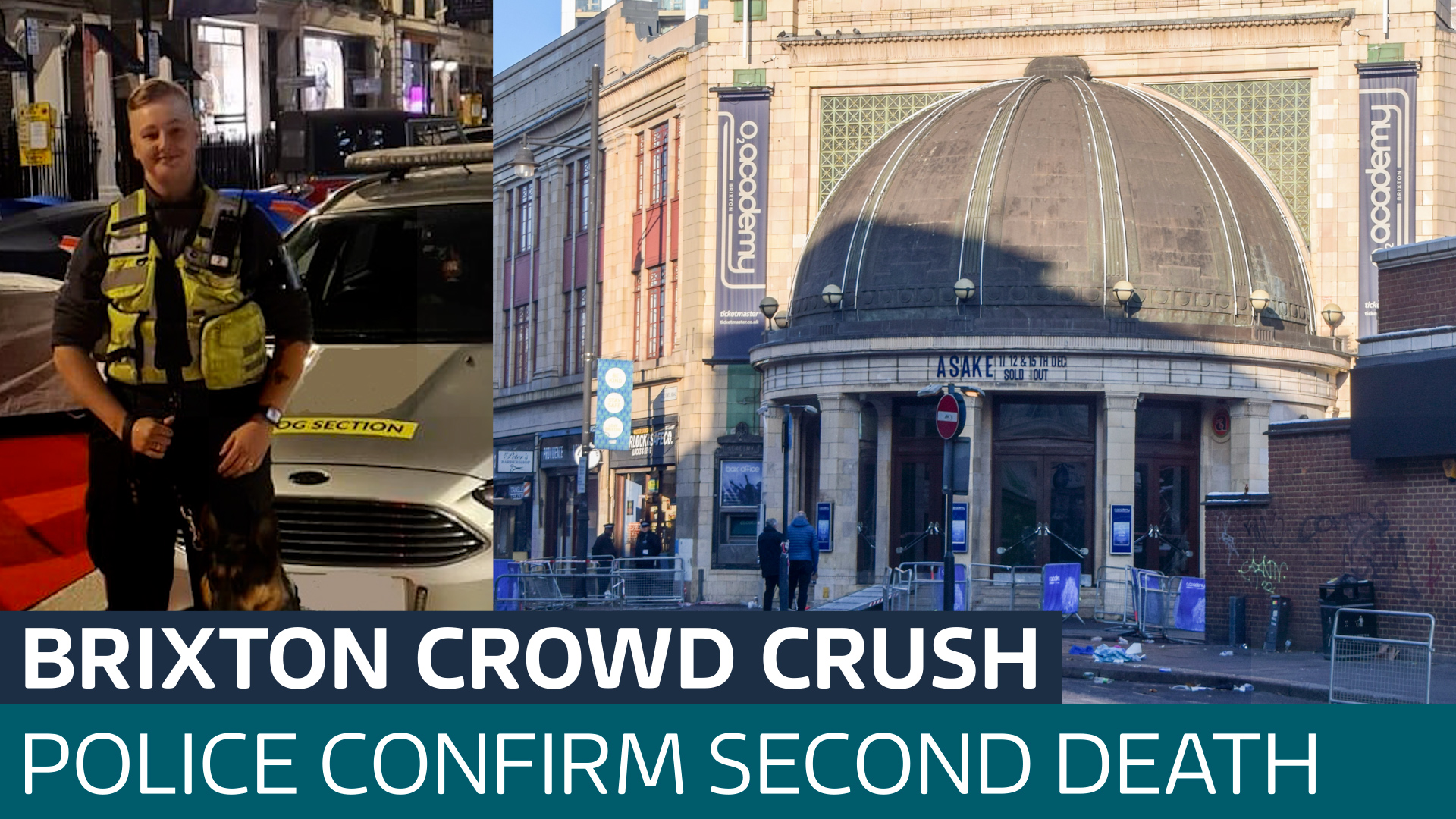 Second Person Dies After Crowd Crush At Brixton O2 Academy   UK News