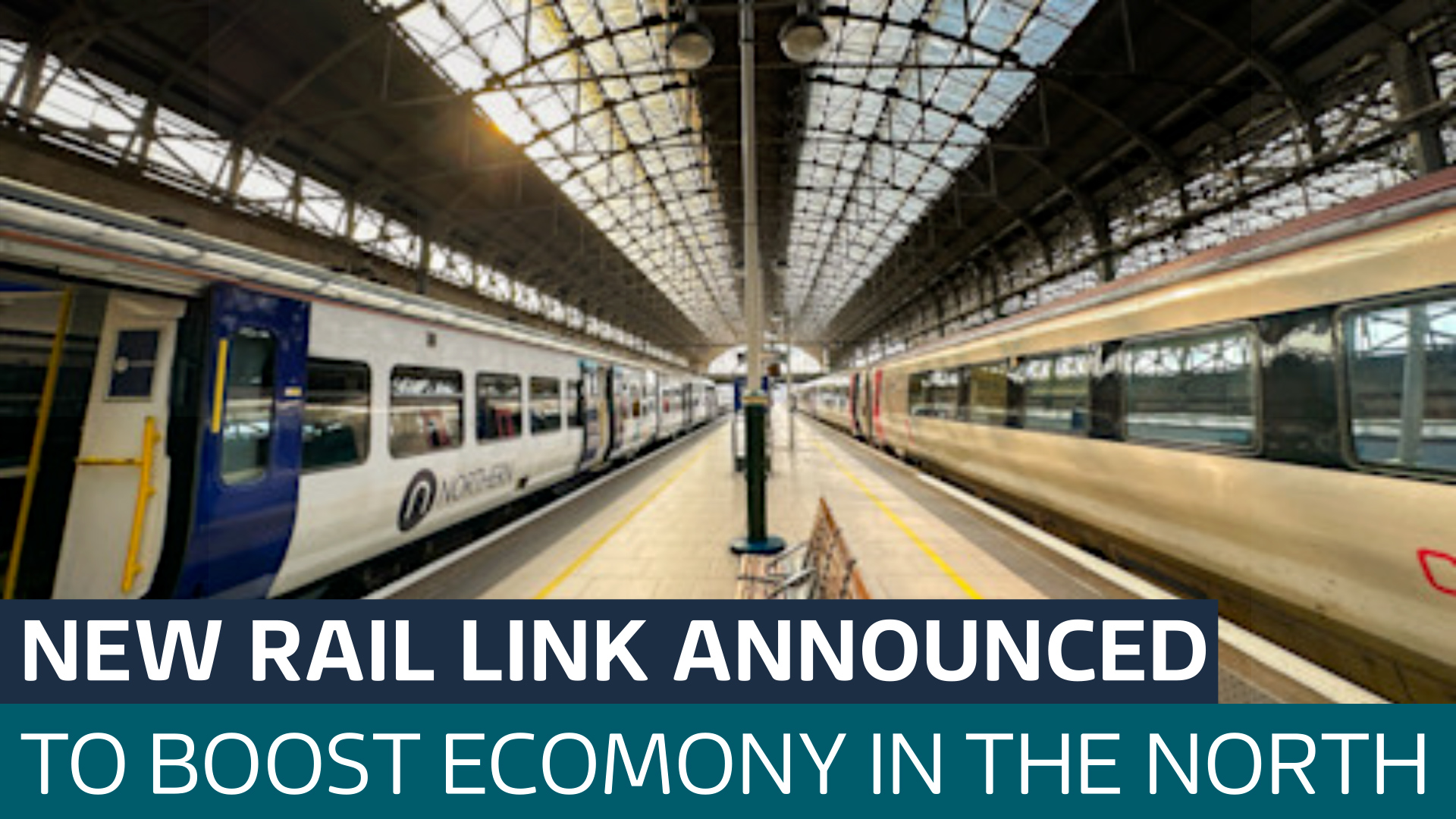 New rail link between Manchester and Birmingham to be announced - but officials say it's not HS2 - Latest From ITV News