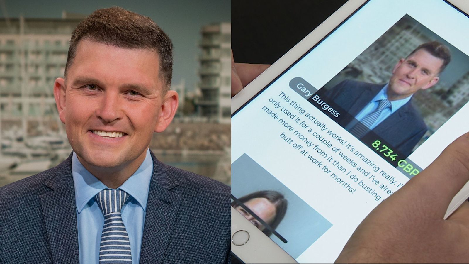 Fraudsters use profile of dead ITV Channel journalist Gary Burgess for cryptocurrency  scam | ITV News Channel