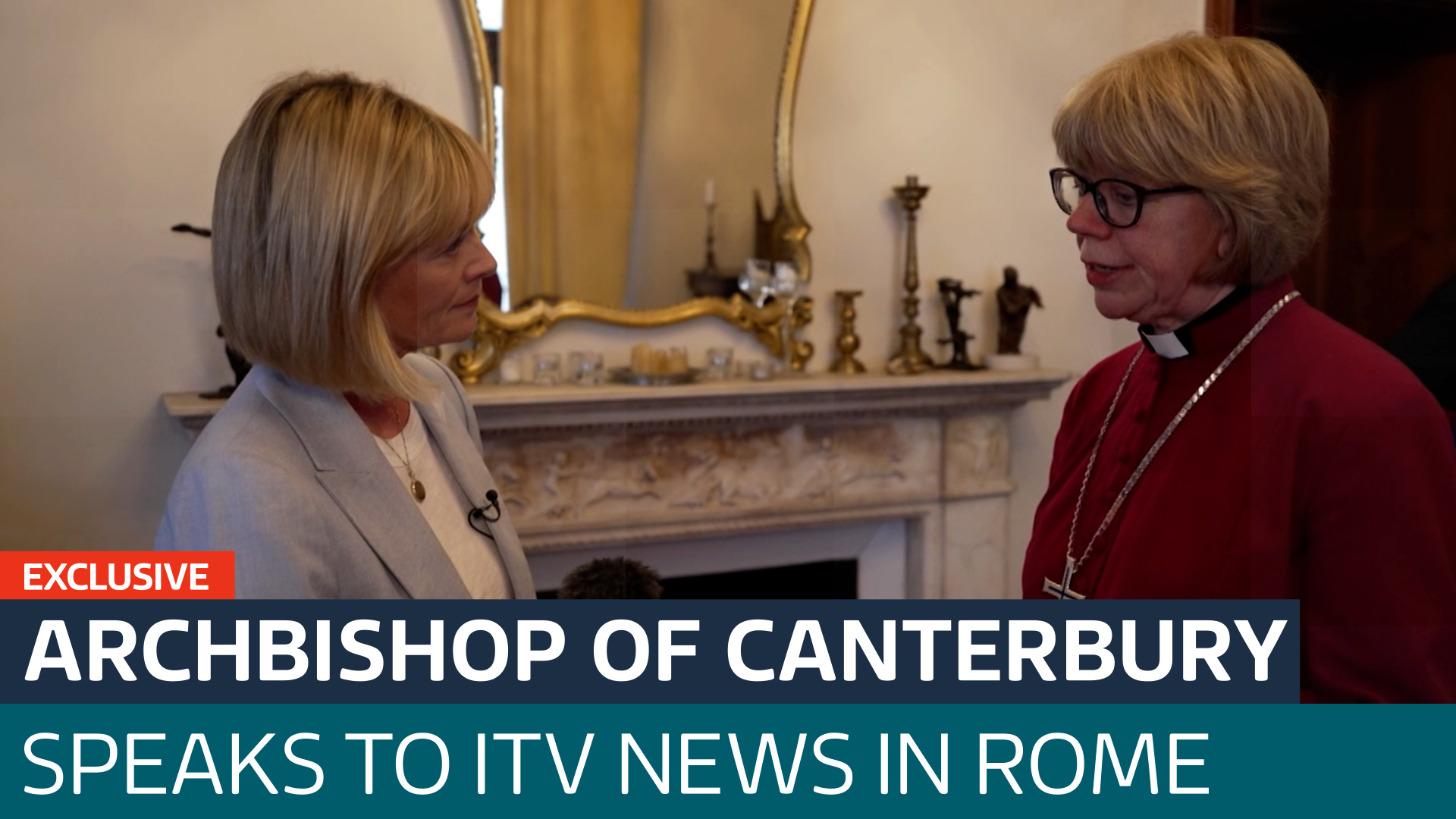 Exclusive: What message does the first female Archbishop of Canterbury want to send to the Vatican? - Latest From ITV News