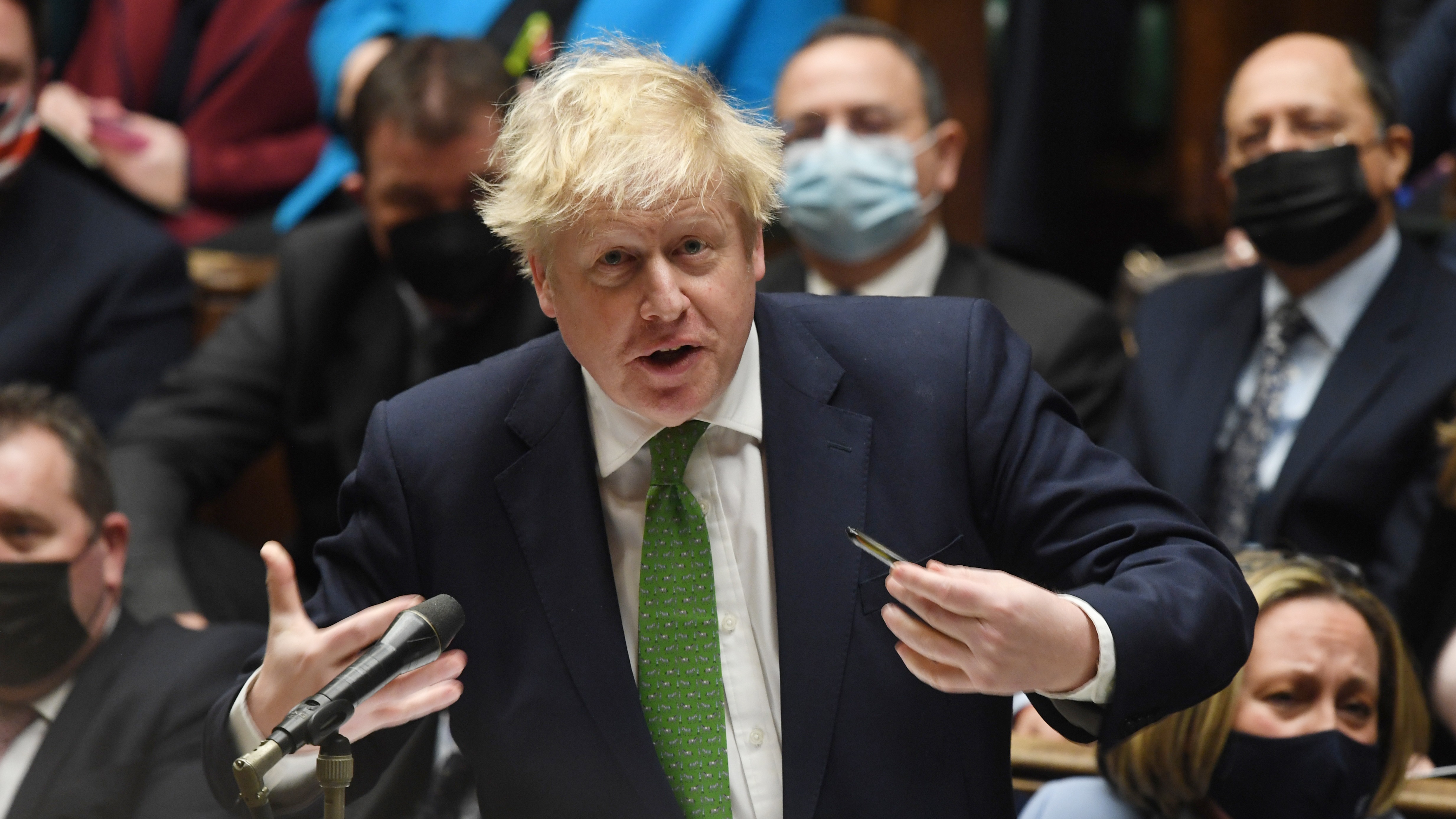 Boris Johnson Has No Plans To Quit Amid Partygate Scandal And Will   2.64823672  1  