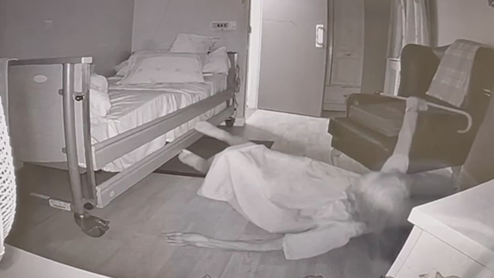 CCTV captures grandma's traumatic fall in care home prompting calls for ...