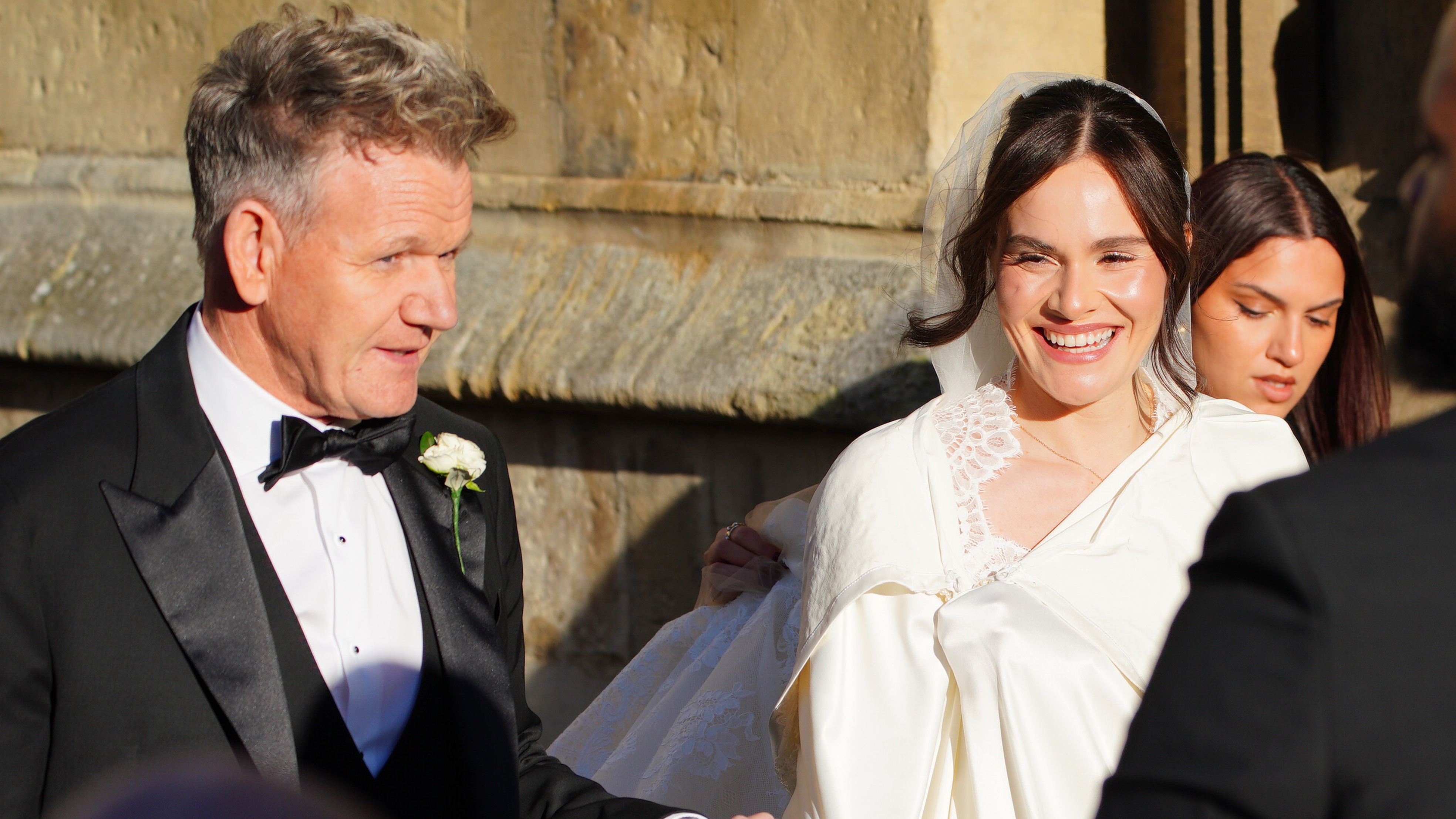 Gordon Ramsay ‘couldn’t be prouder’ as daughter marries Adam Peaty
