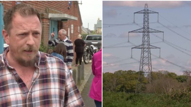 Mark Putnam lives in Great Horksley, near Colchester. His house lies directly next to where the proposed pylons are sited.
ITV News Anglia/Stock