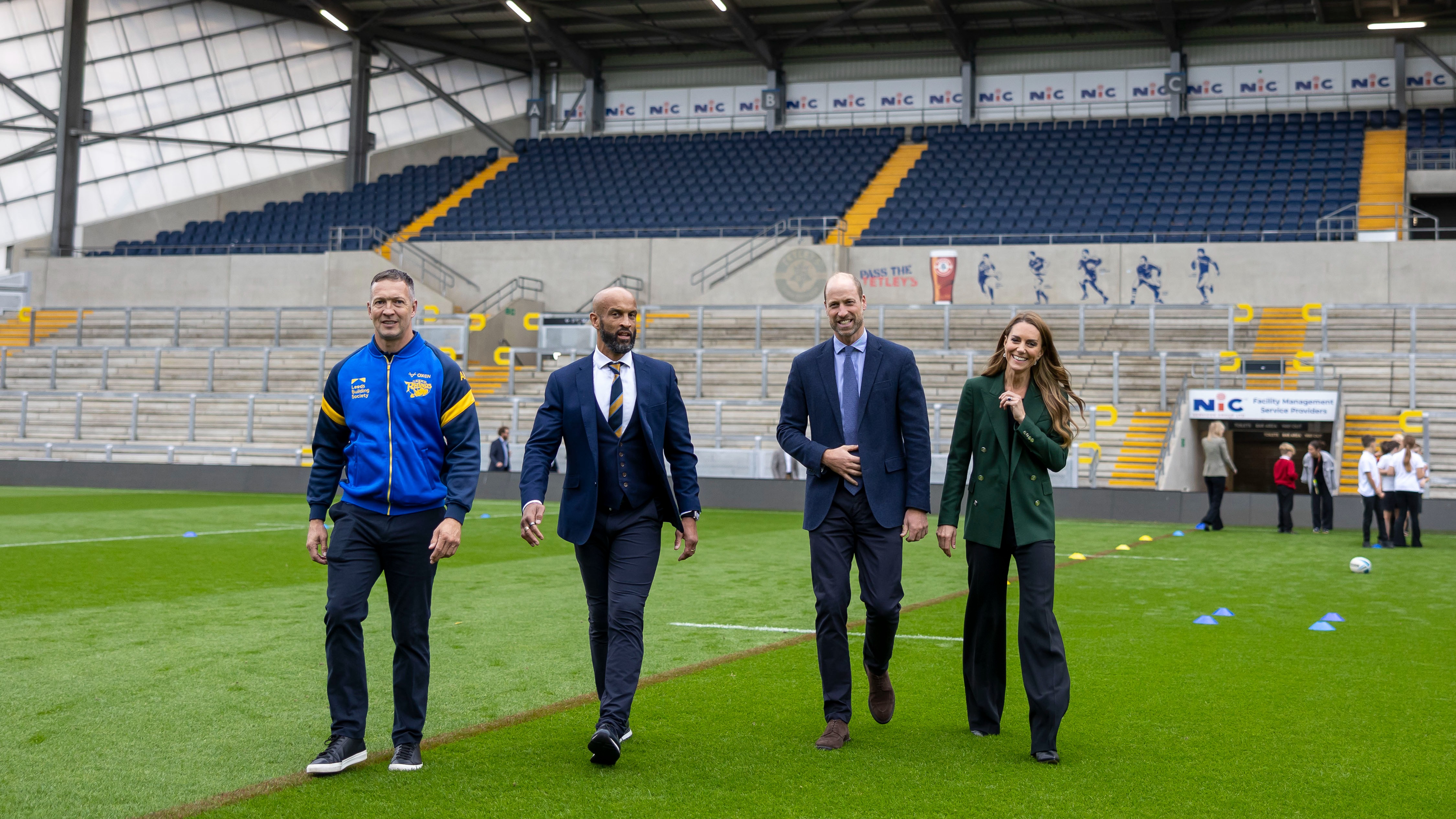 William and Kate surprise Kevin Sinfield mid-ultramarathon