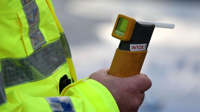 A breathalyser for drink driving stories.
Credit: PA