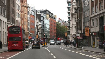 Streetview of High Holborn, central London.
PA