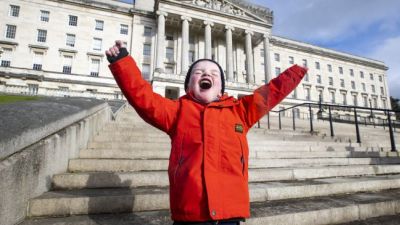 Daithi Mac Gabhann, five, was born with hypoplastic left heart syndrome and has been on a waiting list for most of his life. His family campaigned for opt-out organ donation laws.