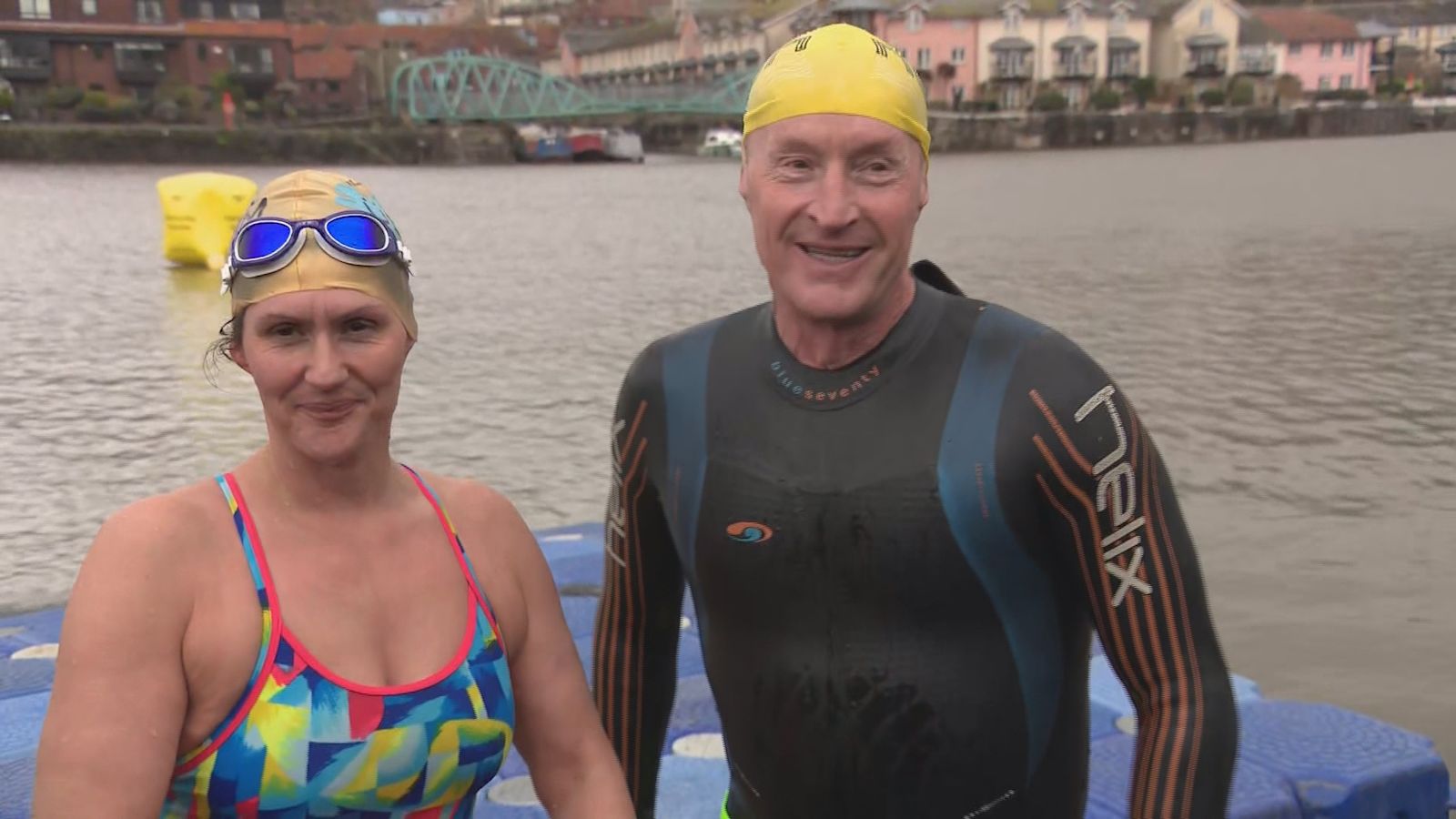 Chris Rees Swimming Wild swimmers will return to Bristol Harbour from April, Marvin Rees ...