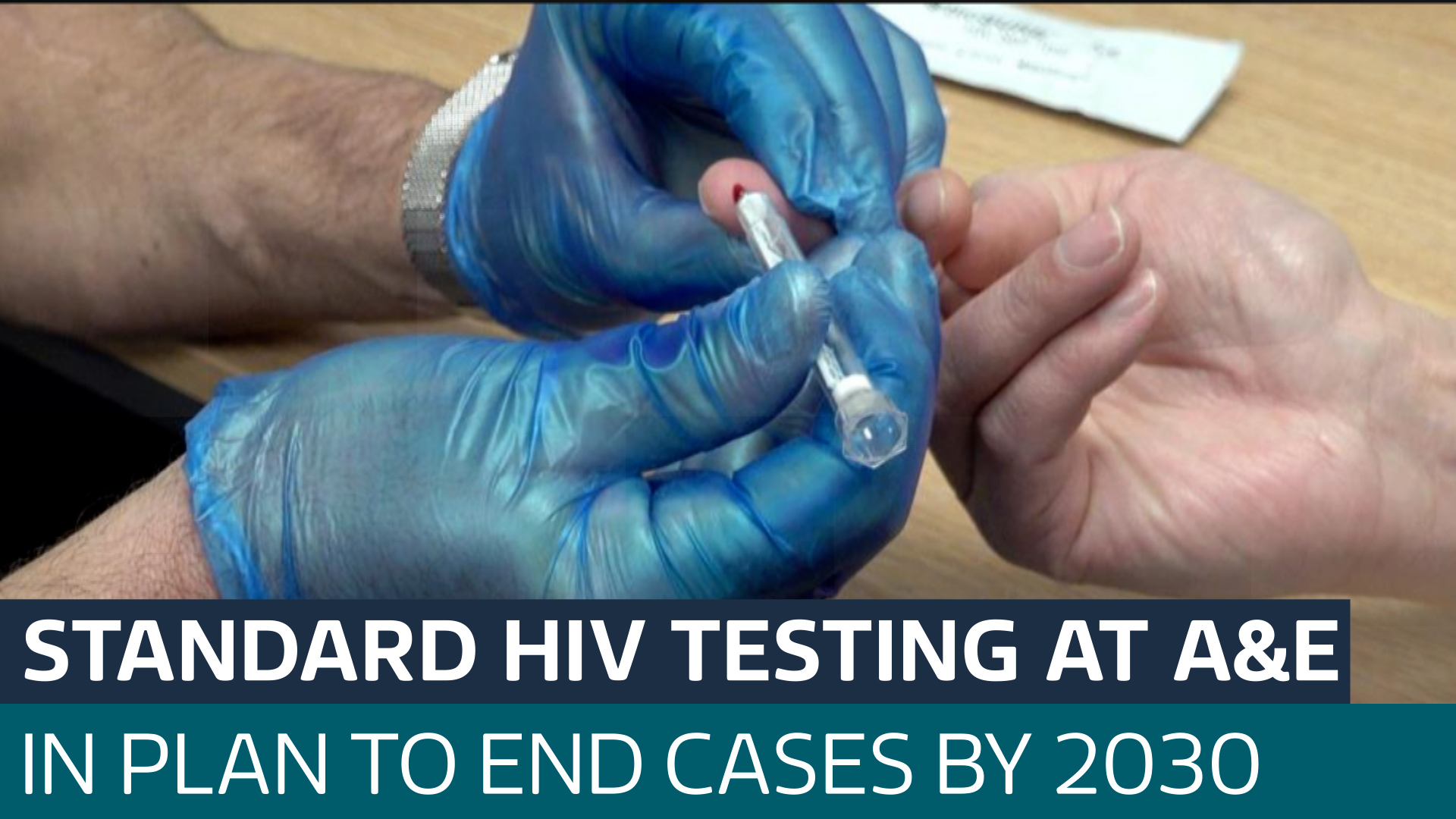 Standard testing at A&E as part of plan to stop HIV cases by 2030 ...