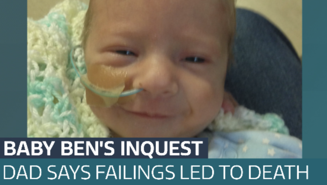 Father tells inquest hospital failings led to the death of his baby boy ...