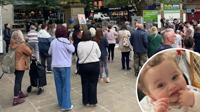 Vigil held in honour of murdered toddler Preston Davey on what would have been his fourth birthday | ITV News Granada