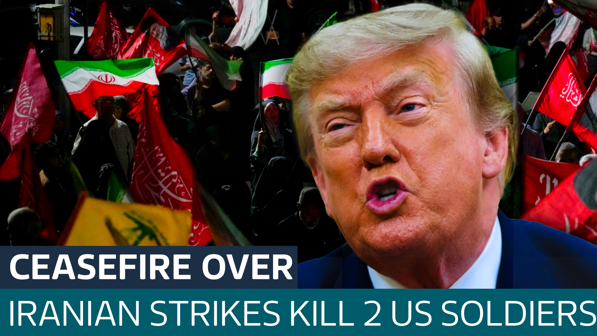 Two US troops dead and one missing in Iranian strike on base in Jordan as the ceasefire collapses
