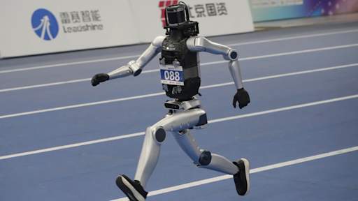 Humanoid robots smash human world records at Olympics-like games in China