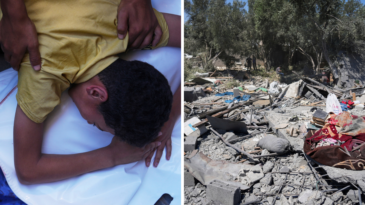 IDF admits error after strike kills ten people collecting water in Gaza