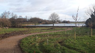 The park has been transformed into a living memorial.