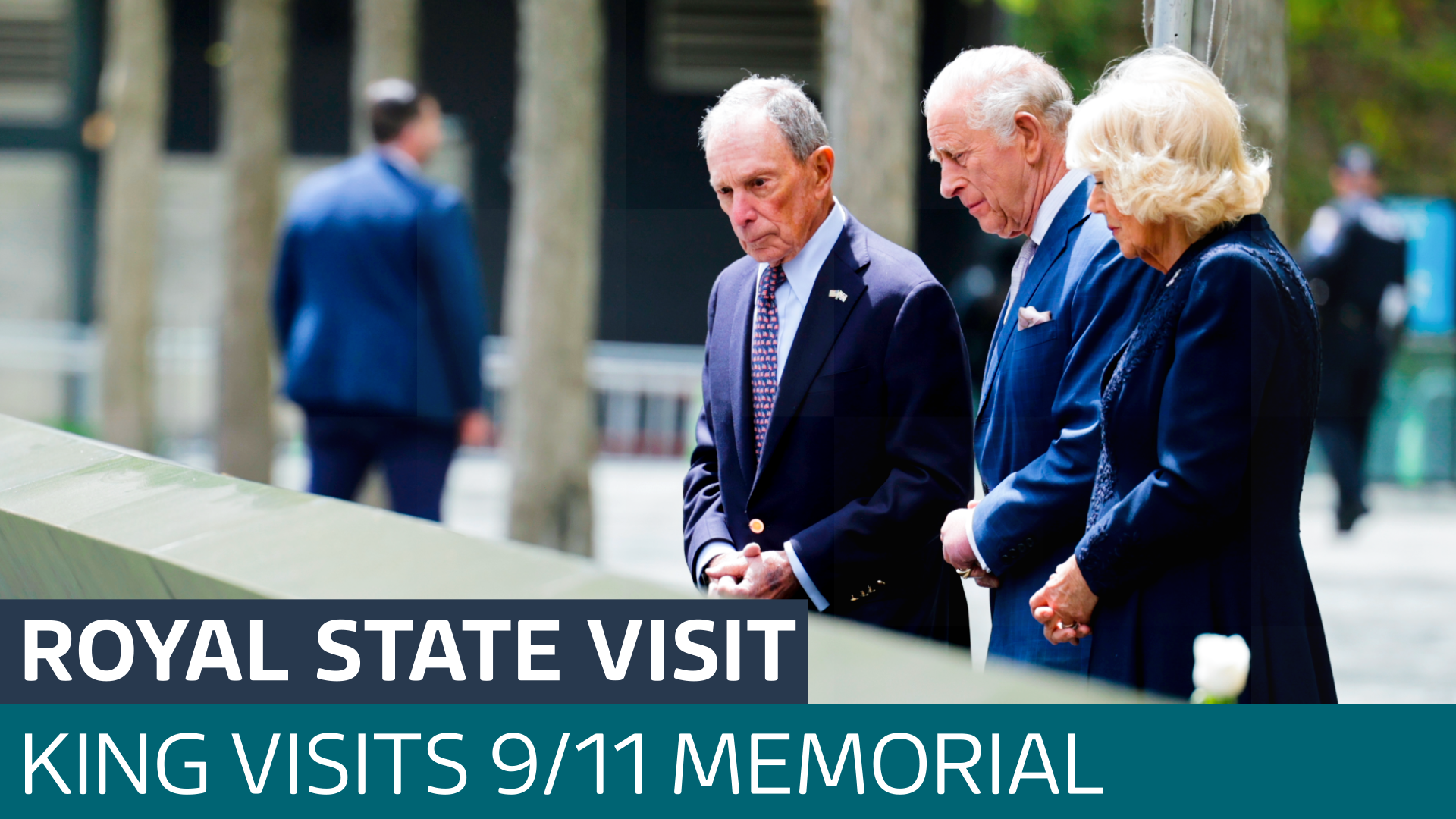 Royal state visit: King and Queen meet families of victims of 9/11 attacks - Latest From ITV News