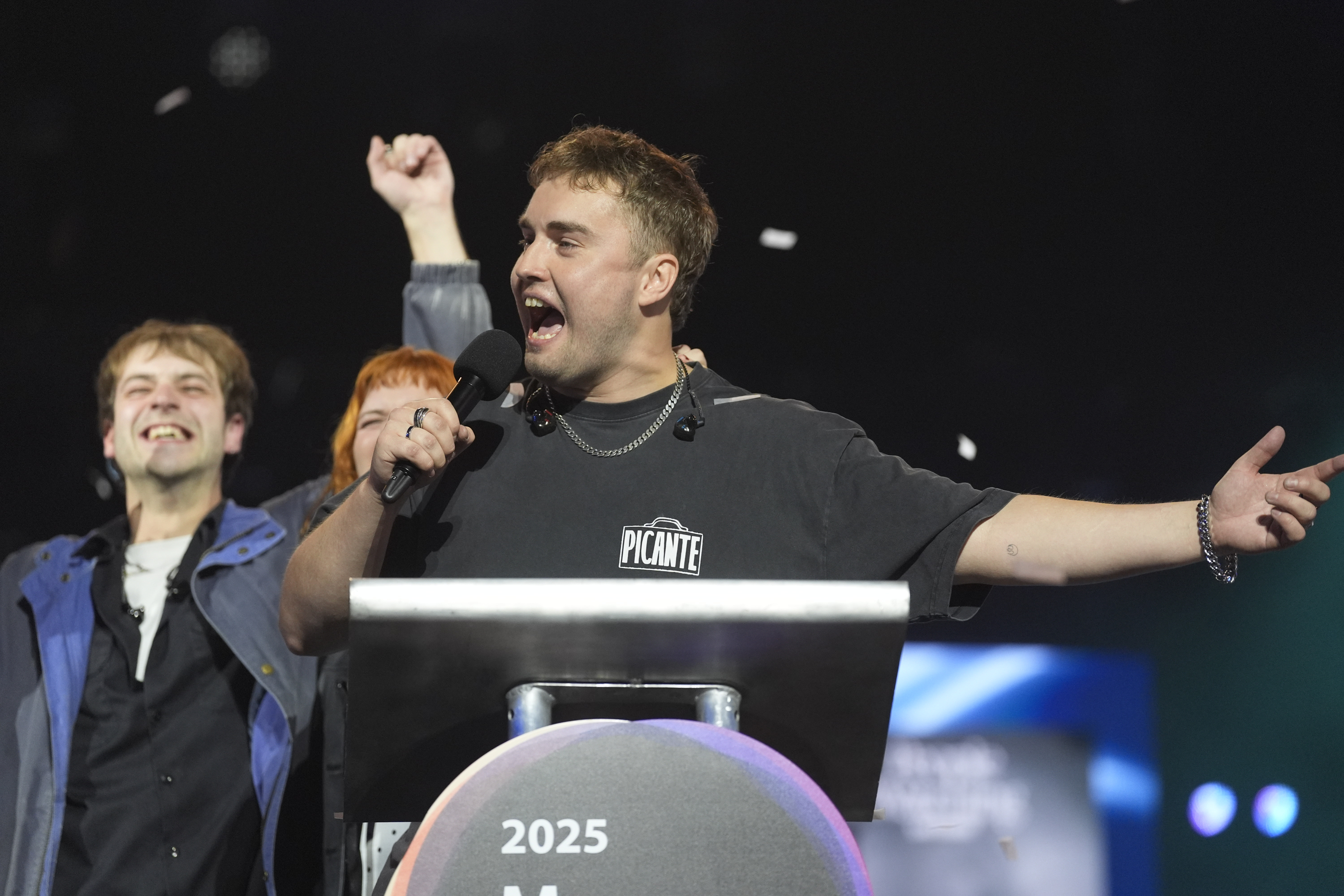 Sam Fender crowned winner of Mercury Prize 2025 for album People Watching