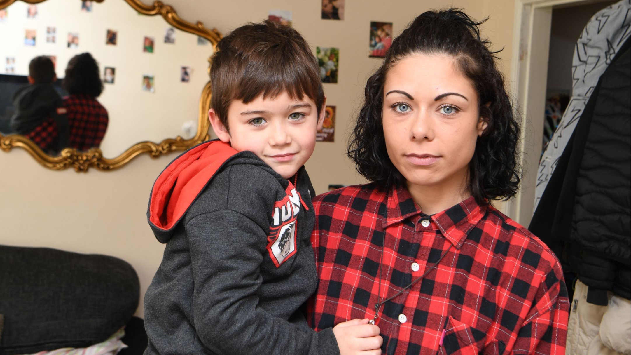 Cambridge mum ‘forced to sleep on a sofa’ with her son because of her mould-ridden flat