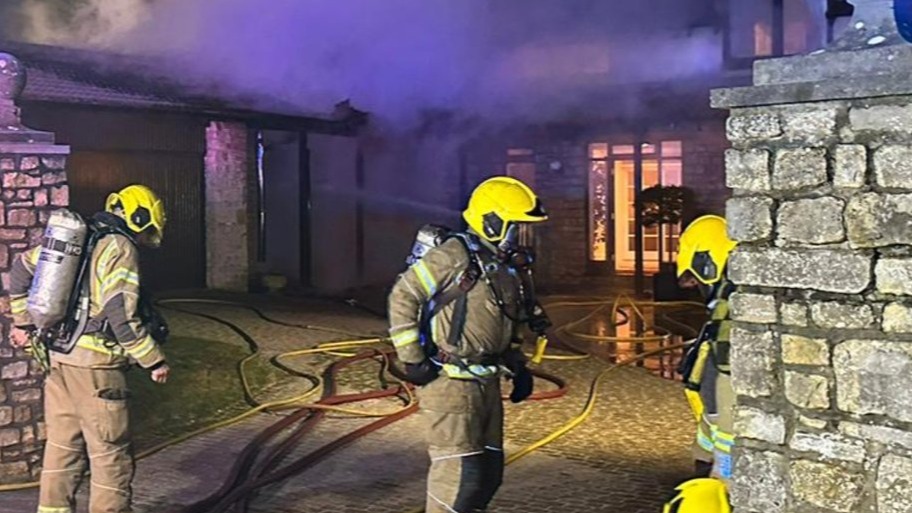 Warning Issued By Firefighters After House Fire In Somerset ITV News   Fire 