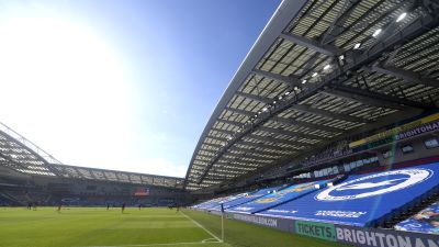 Thousands of football fans will be welcomed back to Brighton & Hove Albion's Amex Stadium for the first time since lockdown began. 