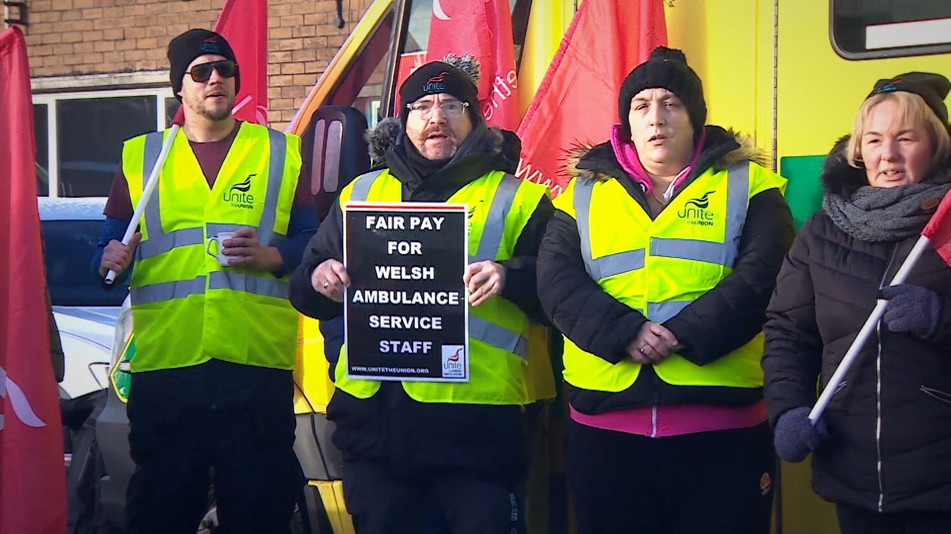 Unions Pause Welsh Ambulance Strike Action After 'meaningful ...