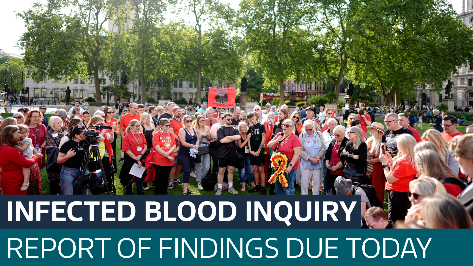 Infected Blood scandal Findings of the inquiry due to be published today Latest From ITV News