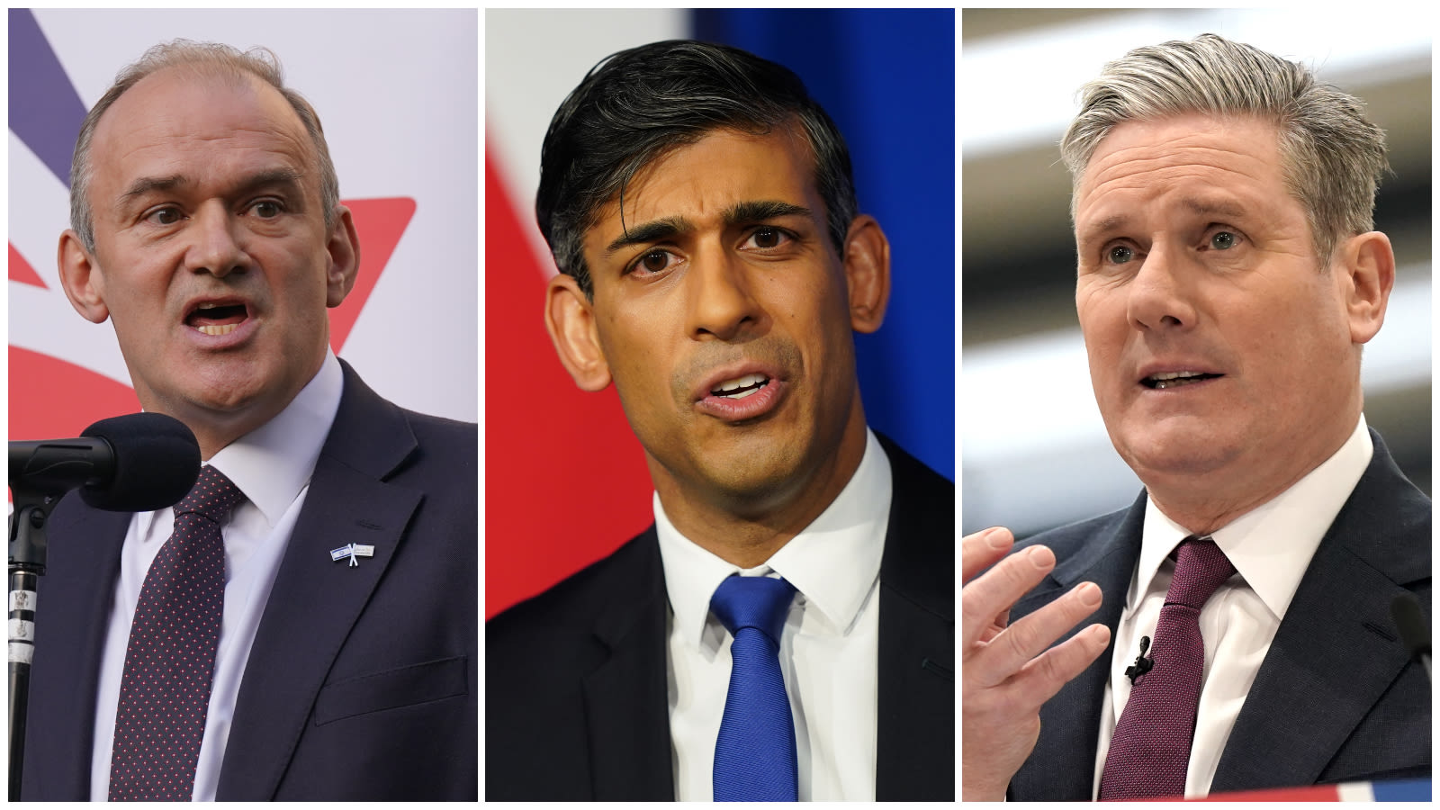 UK political leaders deliver New Year messages ahead of likely 2024 UK political leaders deliver New Year messages ahead of likely 2024