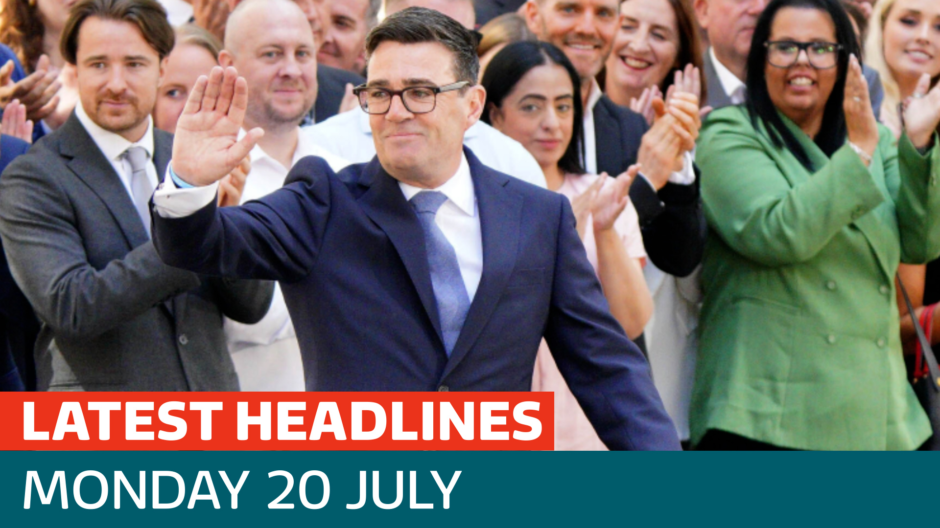 The latest headlines - as Andy Burnham appoints his cabinet