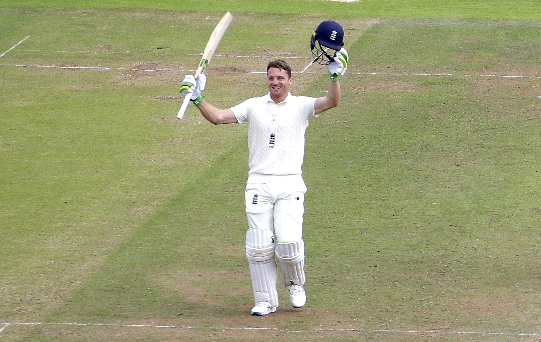Lancashire cricket star says his England century could have been better