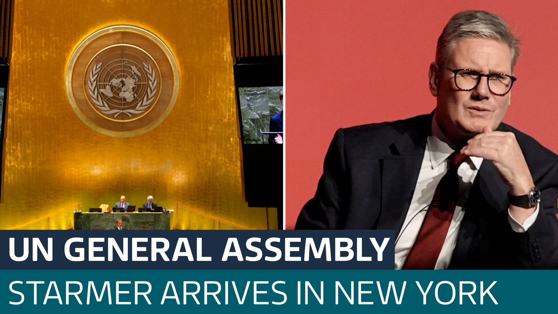 Starmer arrives in New York overnight for UN General Assembly as ...