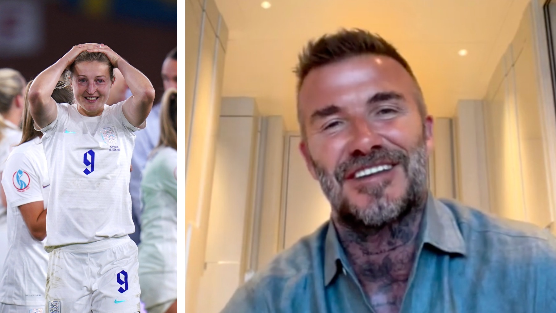 David Beckham sends Marcus Rashford signed shirt containing