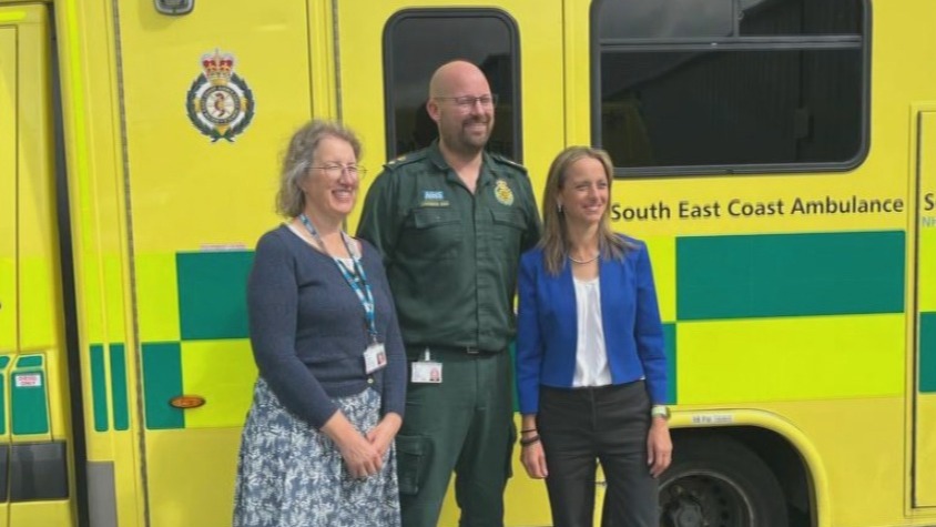 MP for Faversham and Mid Kent involved in 'nasty accident' with daughters ITV News Meridian