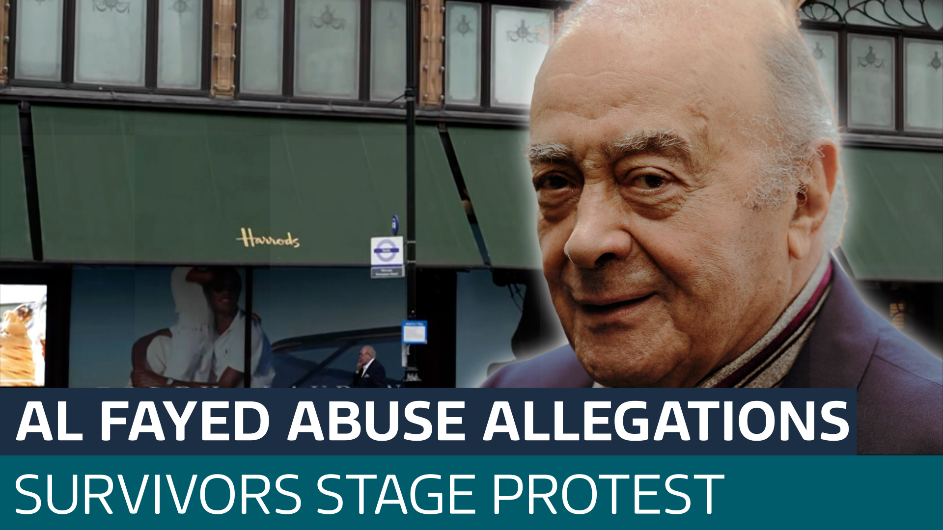 Abuse survivors of Mohammed Al Fayed to protest over compensation ...
